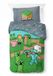 Minecraft Dekbedovertrek animaux et créatures - 140 x 200 cm - Coton