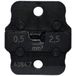 Vogt Verbindungstechnik 4084 Nr.7 4.8/0.5-2.5mm2 4084.7 Krimpprofiel 0.50 tot 2.50 mm²