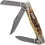 Case Knives Case Stockman Amber Jigged Bone, 00079, 63032 CV zakmes