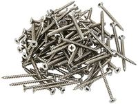 ForgeFix Multifunctionele schroeven met enkele schroefdraad | 5,0 x 60 mm | A2 roestvrij staal | doos 100