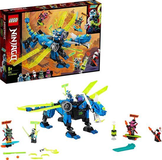 LEGO Jay's Cyberdraak - 71711 - Bouwset