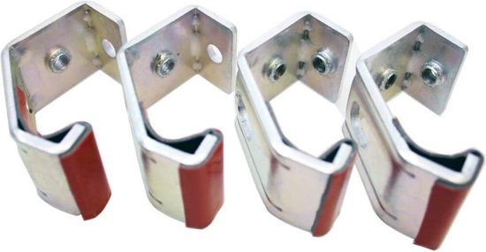 Bobike Montage Klemmen EB-D - Achterzitje - Zilver