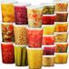 Bol Boîte à pain avec 54 couvercles - 48 ensembles 24-946 ml quart & 24-473 ml pinte pour préparation de repas à emporter hermétique sans BPA lavable au lave-vaisselle et au micro-ondes