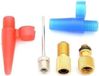 Cycletech Jeu de valves / valves de conversion 5 pièces - Pour matelas pneumatiques et ballons