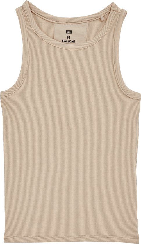 WE Fashion Meisjes singlet van ribstof