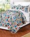 The Lakeside Collection Camping Quilt Set met Retro Camping Print - 3-Delig King