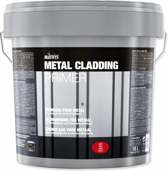 Rust-oleum Metal Cladding Primer Licht Grijs - Lichtgrijs