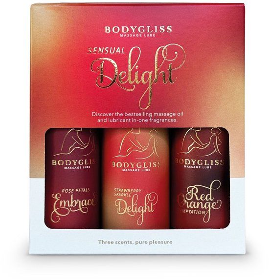 BodyGliss - Travel Edition 3-pack - Sensual Delight