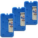 Ice Elements blocs réfrigérants plats - Set van 6x pièces - 14 x 2 x 25 cm - bleu - 400 gram