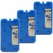 Ice Elements blocs réfrigérants plats - Set van 6x pièces - 14 x 2 x 25 cm - bleu - 400 gram