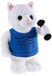 HEUNEC 325777 pluche dier, wit