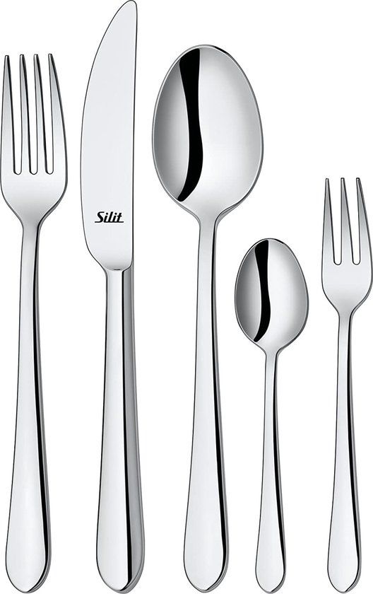 Silit Bestekset 30 delig - Midi - Crominox gepolijst RVS - Zilver