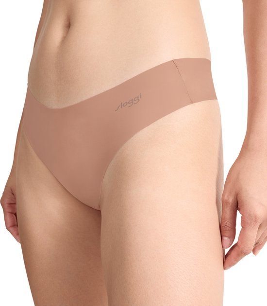 Sloggi Women ZERO Microfibre 2.0 Hipstring (1-pack) - dames string - bruin - Maat: L