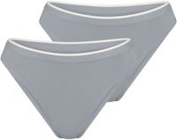 Sloggi GO Sense High leg (2-pack) - slip femme - gris