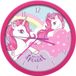 Barbie Eenhoorn Unicorn Wandklok - Klok - You`re Special - Rond - Roze