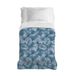 PENSIERI DELICATI Sprei 220 x 280 cm, 100% piqué-katoen, Tropical Petrol