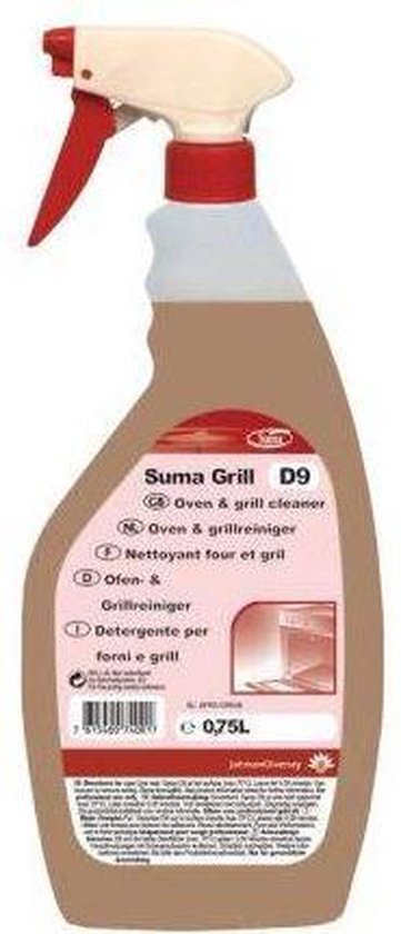 Suma Suma - D9 Grill / ovenreiniger - 4 x 750ml