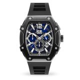 Ice Watch ICE boliday - Black blue silver 024364 Horloge - Siliconen - Zwart - Ø 47 mm