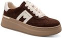 Marco Tozzi Dames Sneaker 2-23758-47 Bruin F-breedte Maat: 37 EU