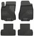 Frogum No.77 Automat / Vloermat - 3D Pasvorm - Geschikt voor Nissan X-Trail T31 2008-2013 - TPE Rubber - 4-delig - Hoge Rand 4cm - Zwart