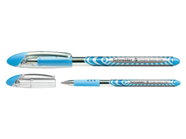 Schneider Rollerpen Slider basic XB 1.4mm lichtblauw