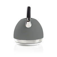 Nedis Waterkoker - 1.8 l - Grijs - 2200W - RVS - Draadloos