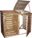 Intergard Kliko ombouw dubbel 144x128x90cm Groen Metaal