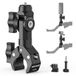 NEEWER Motorfietsstuur klembevestiging, robuuste cliphouder, 1/4" schroef en 3-polige adapter compatibel met Insta360 X5 X4 GoPro Hero 13 12 POV video-opname, 360° rotatie en 270° kanteling, CA161