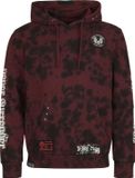 Rock Rebel by EMP Rode hoodie met batik - Heren - S