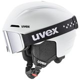 Uvex Viti Set Skihelm & Skibril Unisex Kinderen White Matt 51-55 cm
