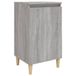 VidaXL Nachtkastjes 2 st 40x35x70 cm bewerkt hout grijs sonoma eiken