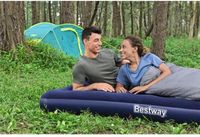 Bestway Luchtbed voor kamperen, 2 personen, 191x137x22 cm, met externe Powertouch elektrische pomp, 220-240V