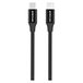 GreyLime USB-C naar USB-C gevlochten kabel Black 1 m/3.3 ft