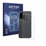 Savvies - Screenprotector voor OnePlus 15R (Achterkant) - Folie Beschermfolie transparant 6 Stuks