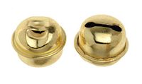 Glorex 6 3804 522 – belletjes 22 mm/6 stuks, goudkleurig