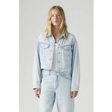 Levi's Shrunken 90s Jeansjack Blauw M Vrouw
