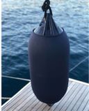 FenderDesign Fenderhoes - Op maat te knippen - voor 5-7 stootwillen - Maat M - ⌀ 22-27 centimeter - Navy