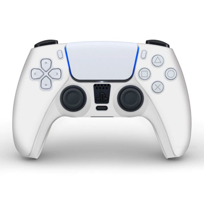 Stuff Certified Antislip Hoes / Skin voor PlayStation 5 Controller Case - Grip Cover PS5 - Wit - 6010453961920