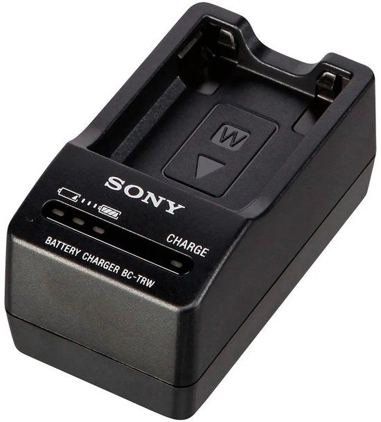 Sony BC-TRW Acculader - Zwart