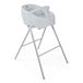 Chicco Babybadje Bubble Nest - Hoge Badstoel voor Douche - Stoeltje voor Badkuip - Vanaf Geboorte tot 11 kg - Grijs