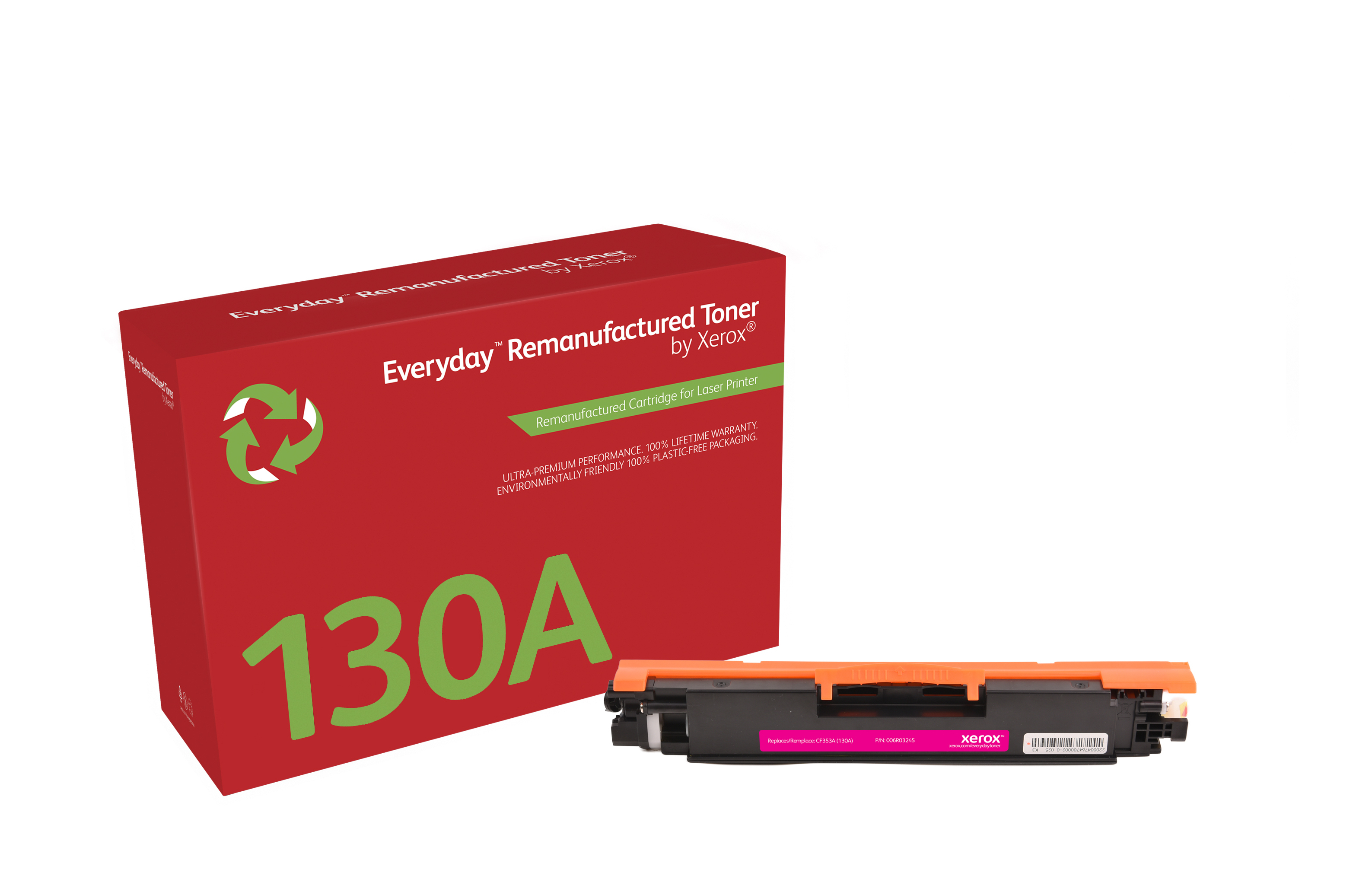 Xerox Everyday™ Magenta Remanufactured Toner van Xerox compatible met HP 130A (CF353A), Standaard capaciteit