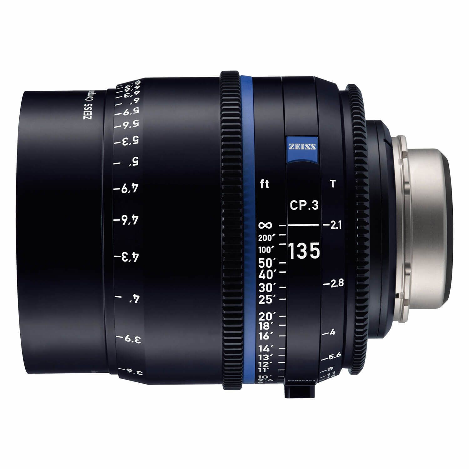 ZEISS Compact Prime CP.3 135mm T2.1 MFT-vatting - 4047865905046