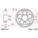 Afam Stalen motortandwiel achteraan 525 43 dents