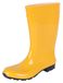 sarcia.eu ILSE LEMIGO Gele lange rubberlaarzen, regenlaarzen, tuinschoenen, regenkleding, stevig, waterdicht, comfortabel, maat 38 EU / 5 UK