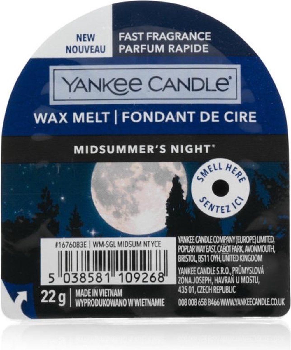 Yankee Candle Midsummer's Night - Geurwas - 22 liter