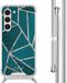 iMoshion Hoesje Samsung Galaxy S23 Plus - Petrol Green Graphic - Back Cover met Koord