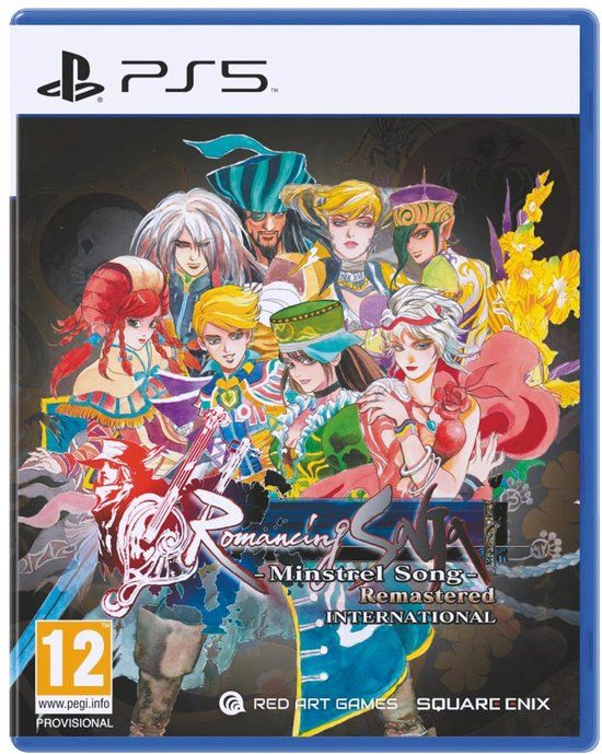 red art games Romancing SaGa: Minstrel Song Remastered PS5 Game