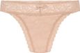 Hunkemöller Dames Lingerie String Madison - Beige - maat XL