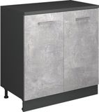 Vicco Uitbreidingskast Rion, Beton/Antraciet, 80 x 46 cm
