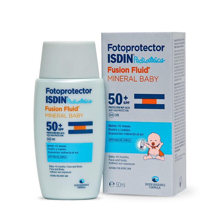 ISDIN Fotoprotector Fusion Fluid Mineral Baby SPF50